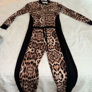Bebe leopard romper